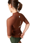 Attaquer Womens All Day Jersey Burnt Orange