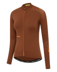 Attaquer Womens All Day Summer Long Sleeve Jersey Burnt Orange
