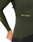 Attaquer Womens All Day Summer Long Sleeve Jersey Pine