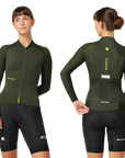 Attaquer Womens All Day Summer Long Sleeve Jersey Pine
