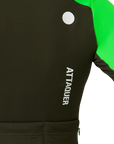 Attaquer Womens All Day Winter Long Sleeved Jersey Pine/Fluro Green