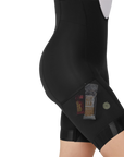 Attaquer Womens Cargo Bib Black