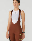 Attaquer Womens Cargo Bib Burnt Orange