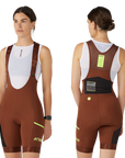 Attaquer Womens Cargo Bib Burnt Orange