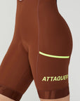 Attaquer Womens Cargo Bib Burnt Orange