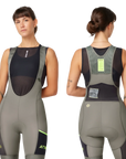 Attaquer Womens Cargo Bib Grey Smoke