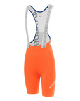 Attaquer Womens Race Bib Short Long Solar Orange