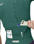 Attaquer Womens Race Jersey Emerald