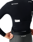 Attaquer Womens Race Winter Long Sleeved Jersey Black