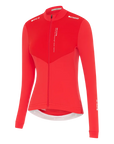 Attaquer Womens Race Winter Long Sleeved Jersey Red