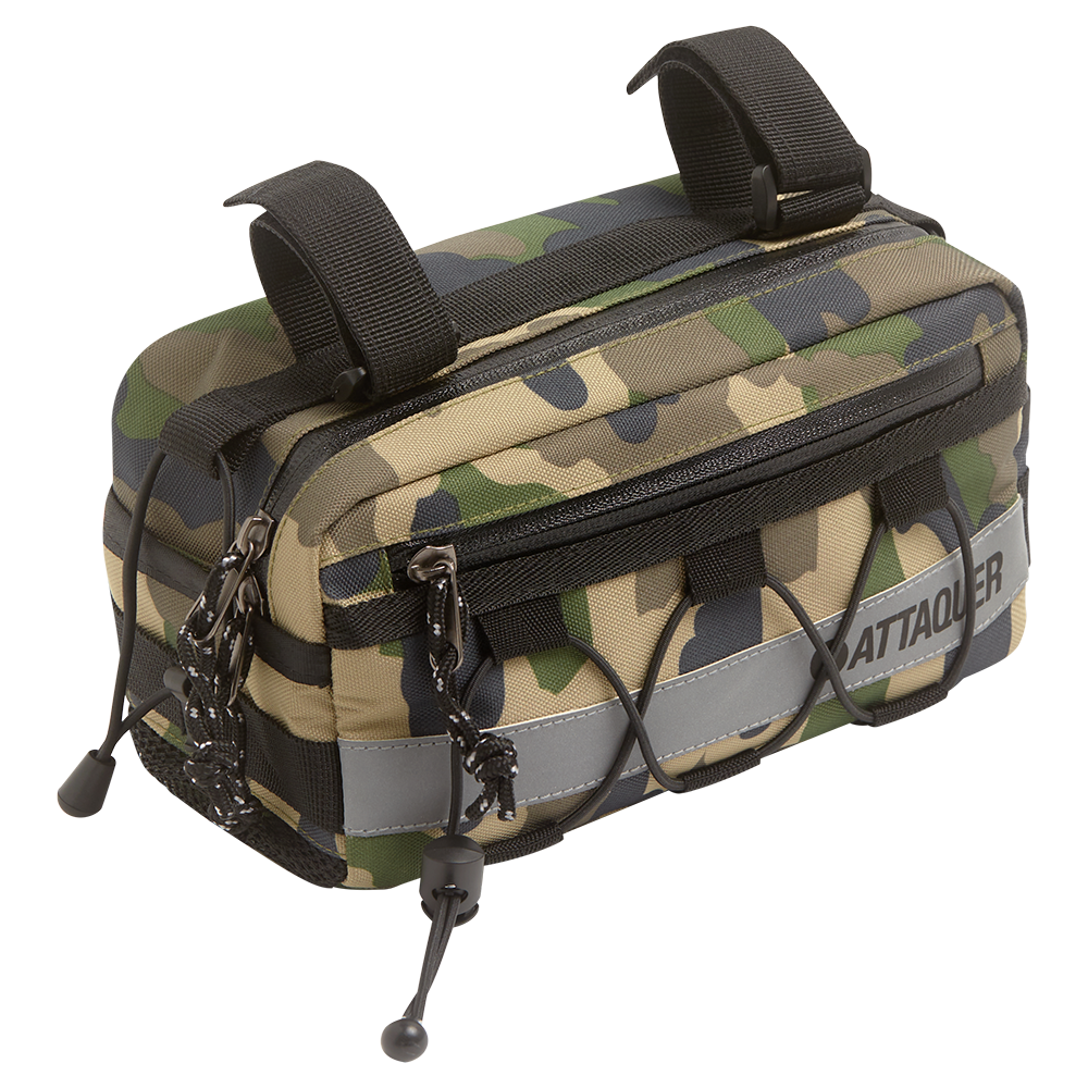 Attaquer Adventure Handlebar Bag Square - Tan