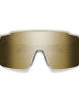 Smith Shift Split Mag Sunglasses - Matte Bone (Chromapop Black Gold Mirror)
