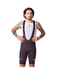 Attaquer All Day Bib Short - Aubergine
