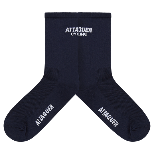 Attaquer Club Logo Socks , Navy