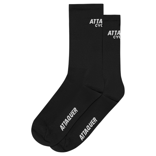 Attaquer Club Logo Socks , Black