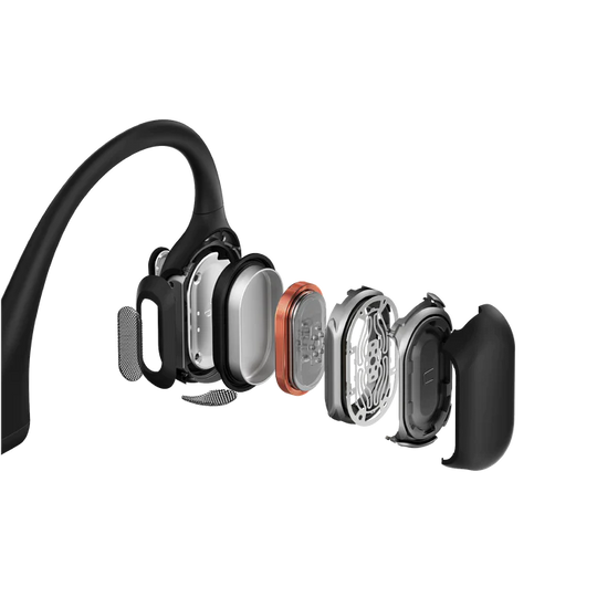 SHOKZ OpenRun Wireless Bluetooth Headphones - Black