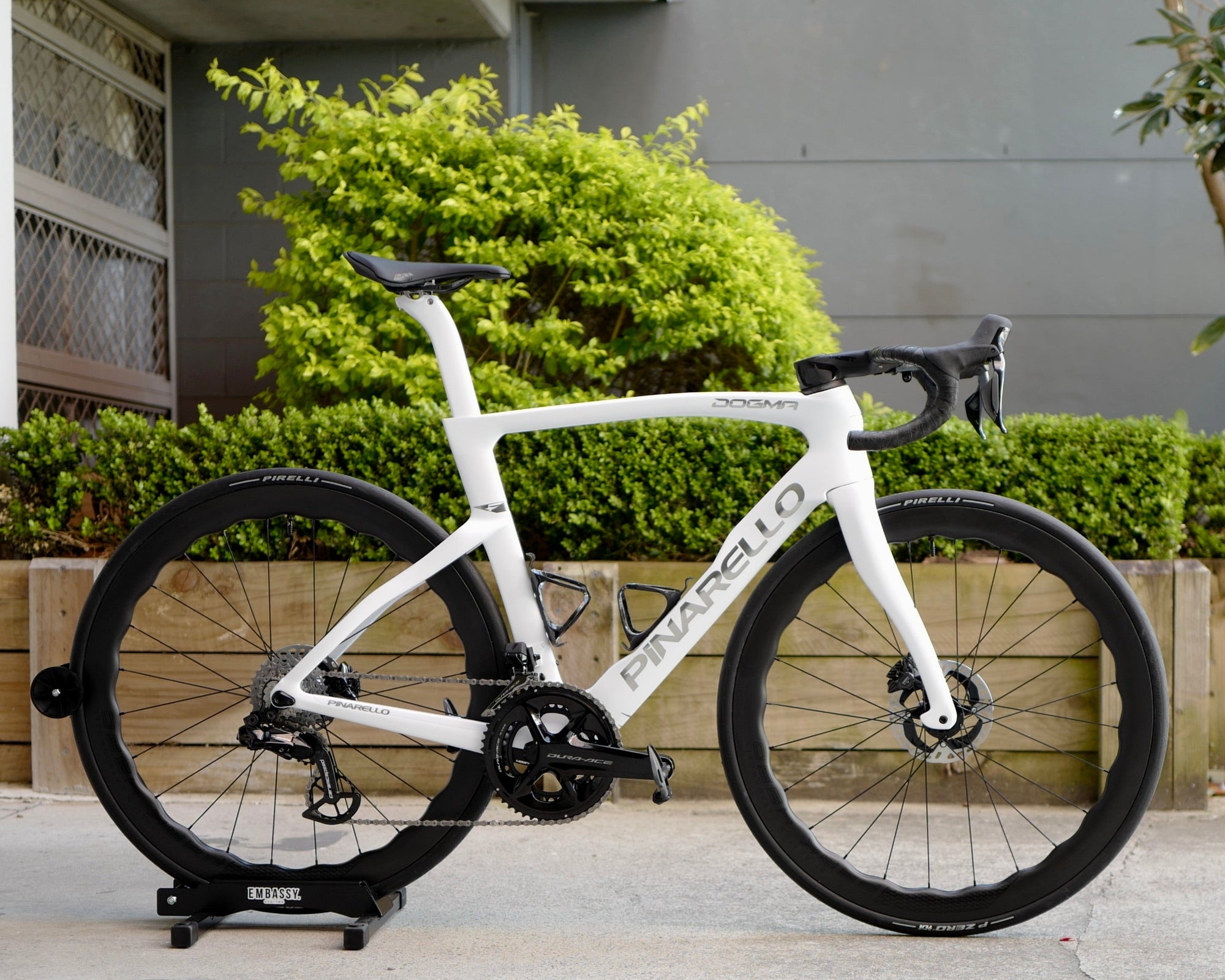 Pinarello Dogma F Crystal White