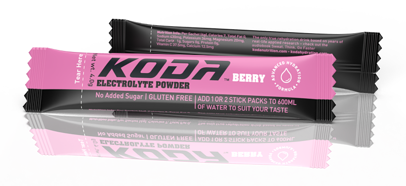 Koda Electrolyte Powder - Berry (Single Serving)