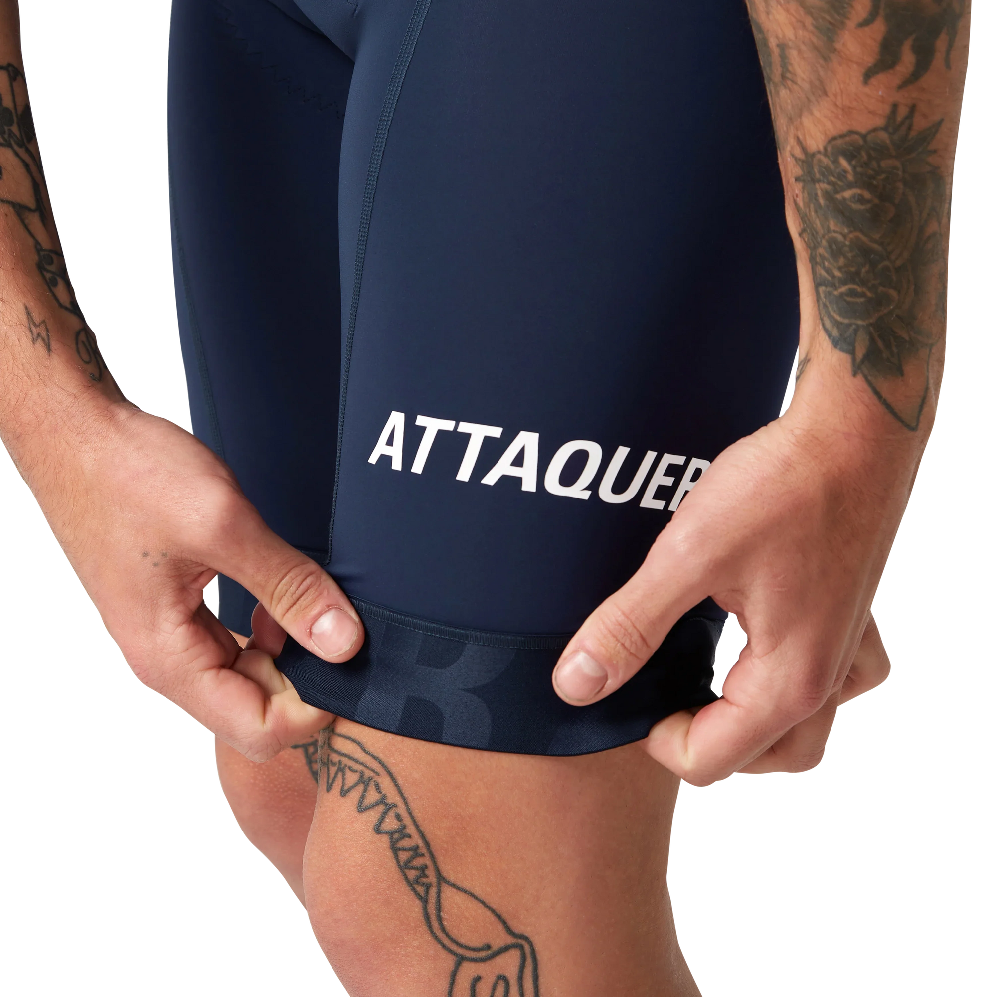 Attaquer All Day Bib Short - Navy
