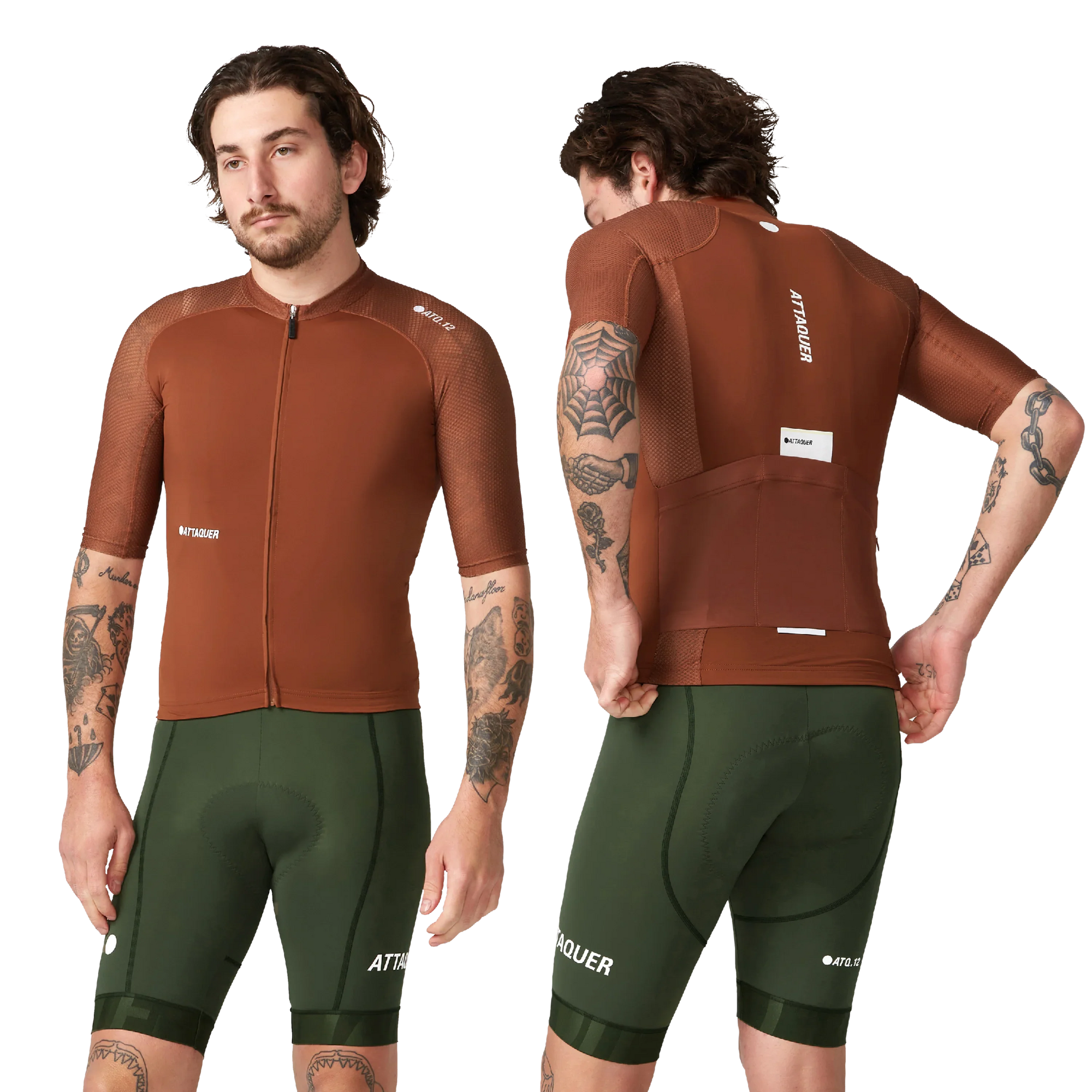 Attaquer All Day Jersey Burnt Orange
