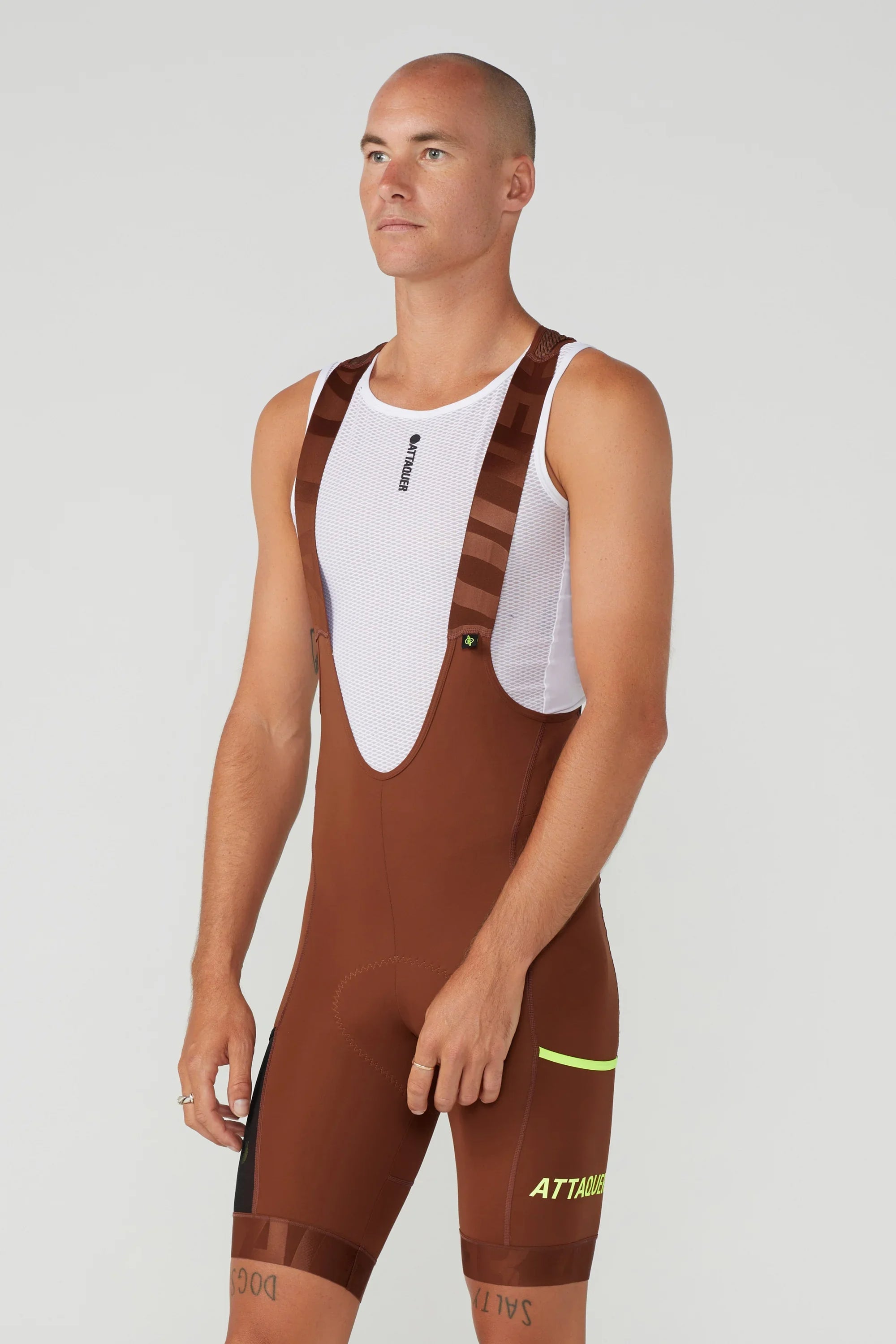 Attaquer Cargo Bib Burnt Orange