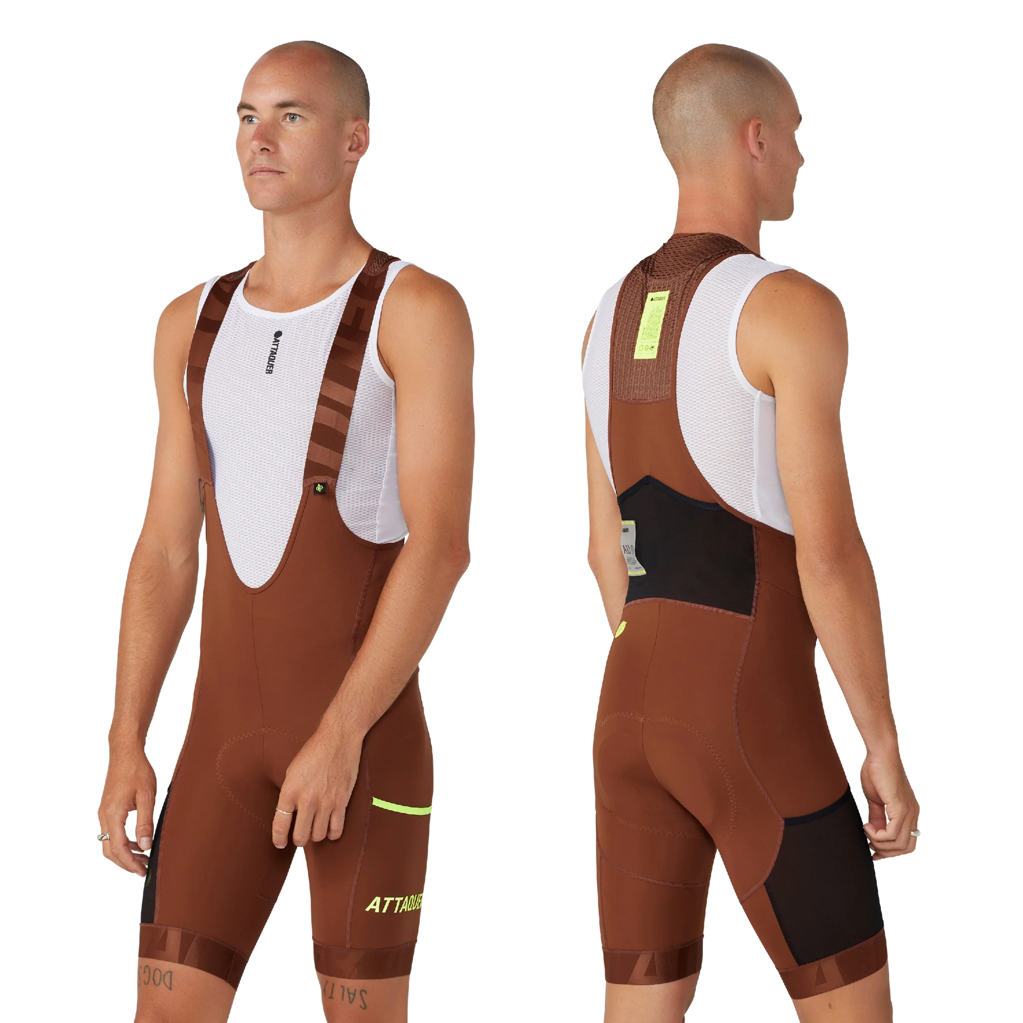 Attaquer Cargo Bib Burnt Orange