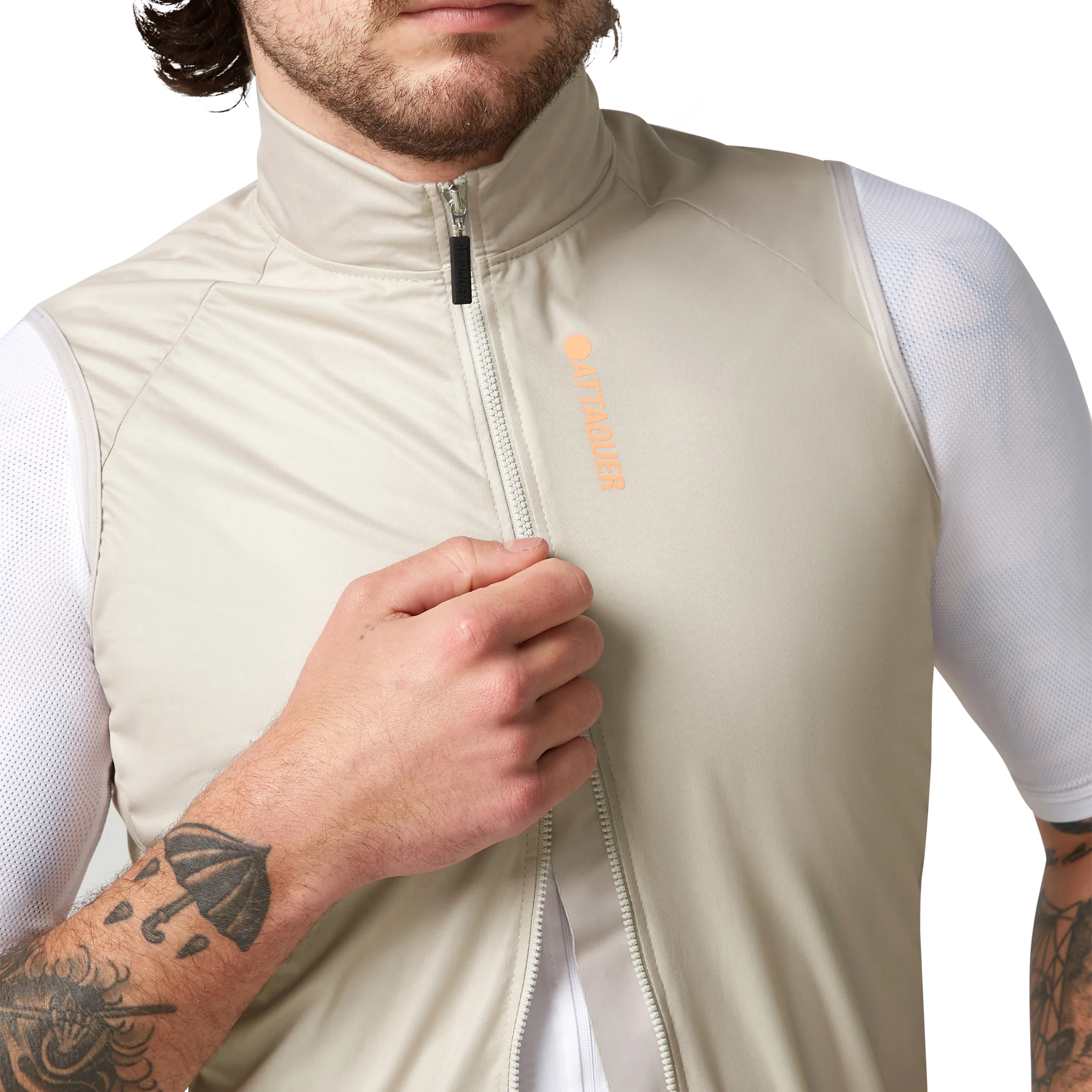 Attaquer Race Softshell Gilet Eggshell
