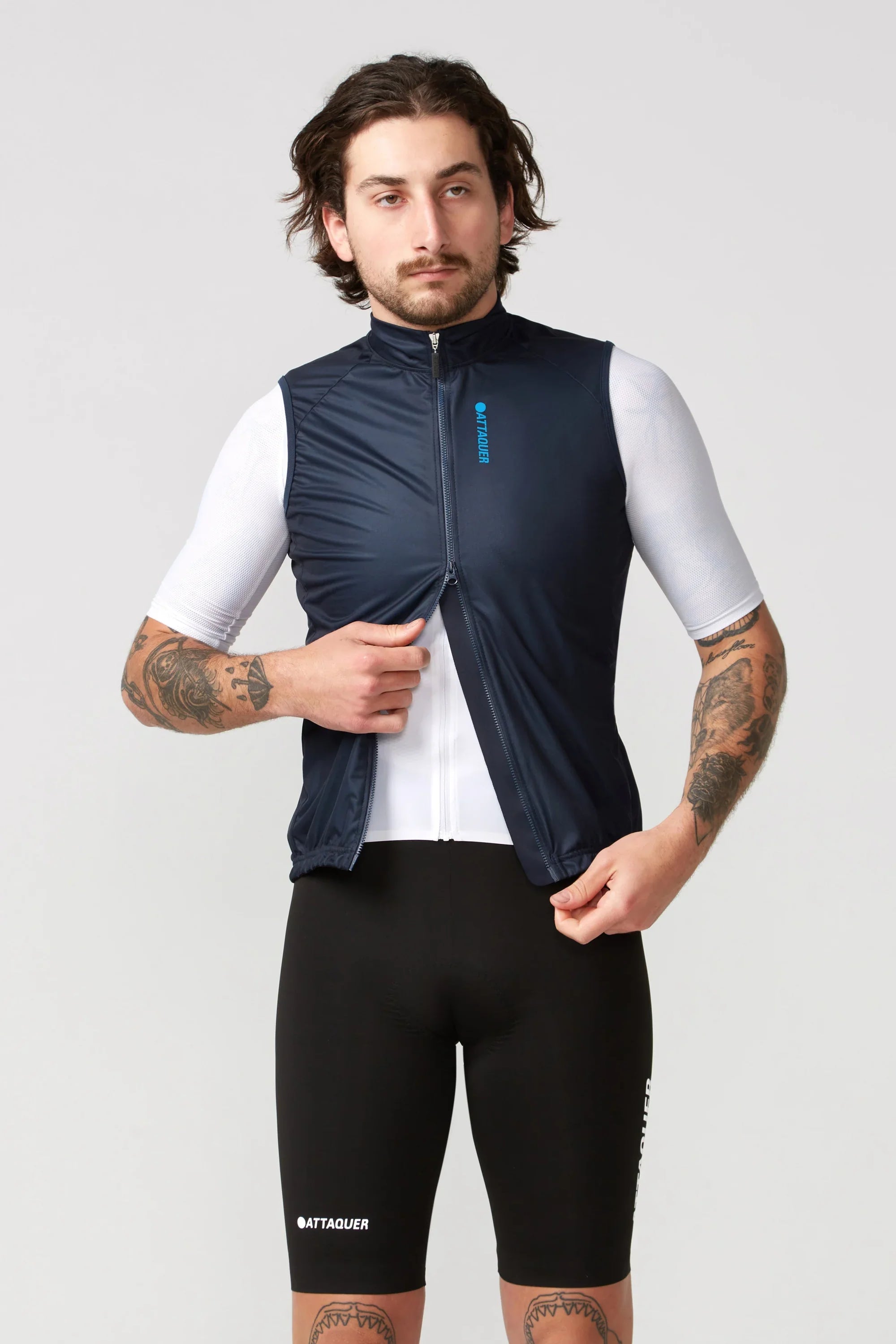 Attaquer Race Softshell Gilet Navy