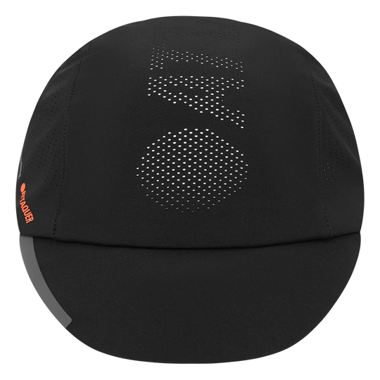 Tech Cap Vertical Logo Black