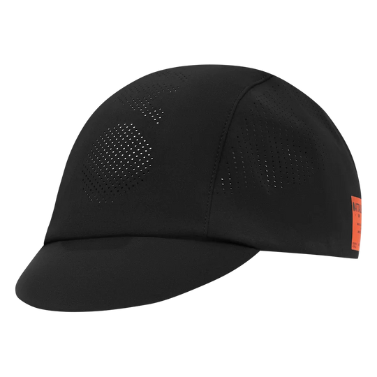 Tech Cap Vertical Logo Black