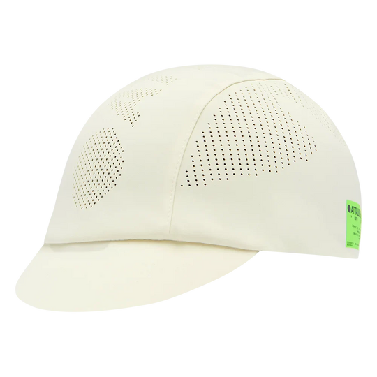 Tech Cap Vertical Logo Eggshell