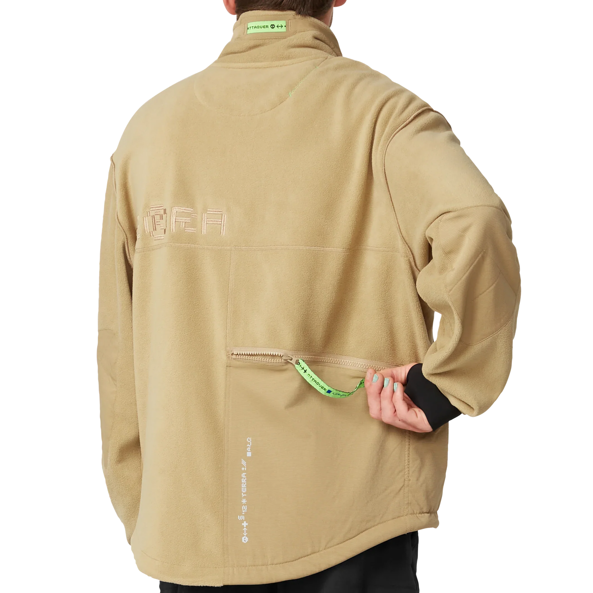 Attaquer Terra Fleece Jacket Sand