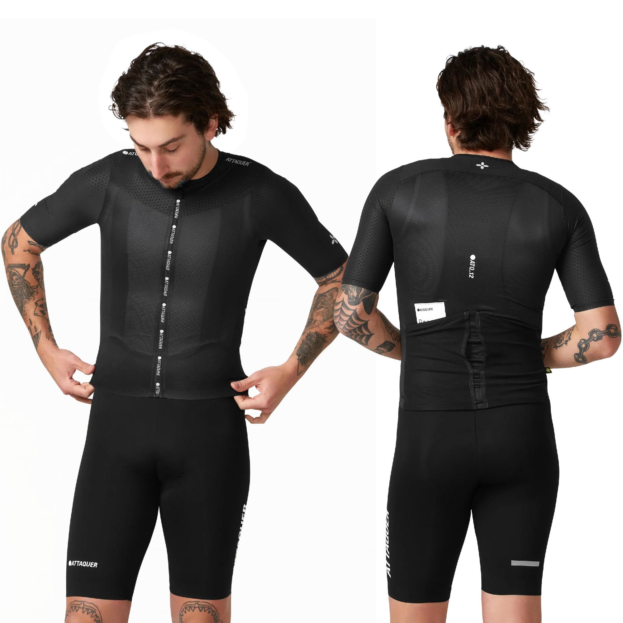 Attaquer ULTRA+ Aero Jersey Black