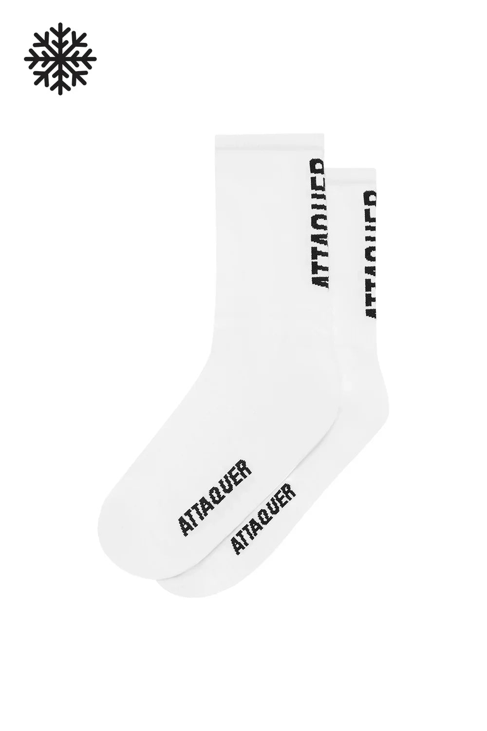 Attaquer Winter Socks White