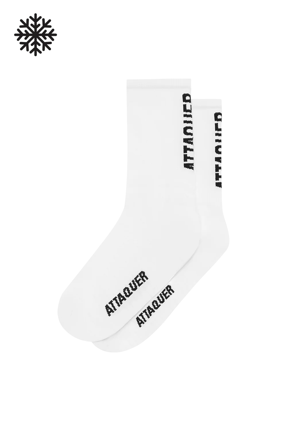 Attaquer Winter Socks White