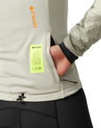 Attaquer Womens All Day Anatomic Insulator Jacket Eggshell
