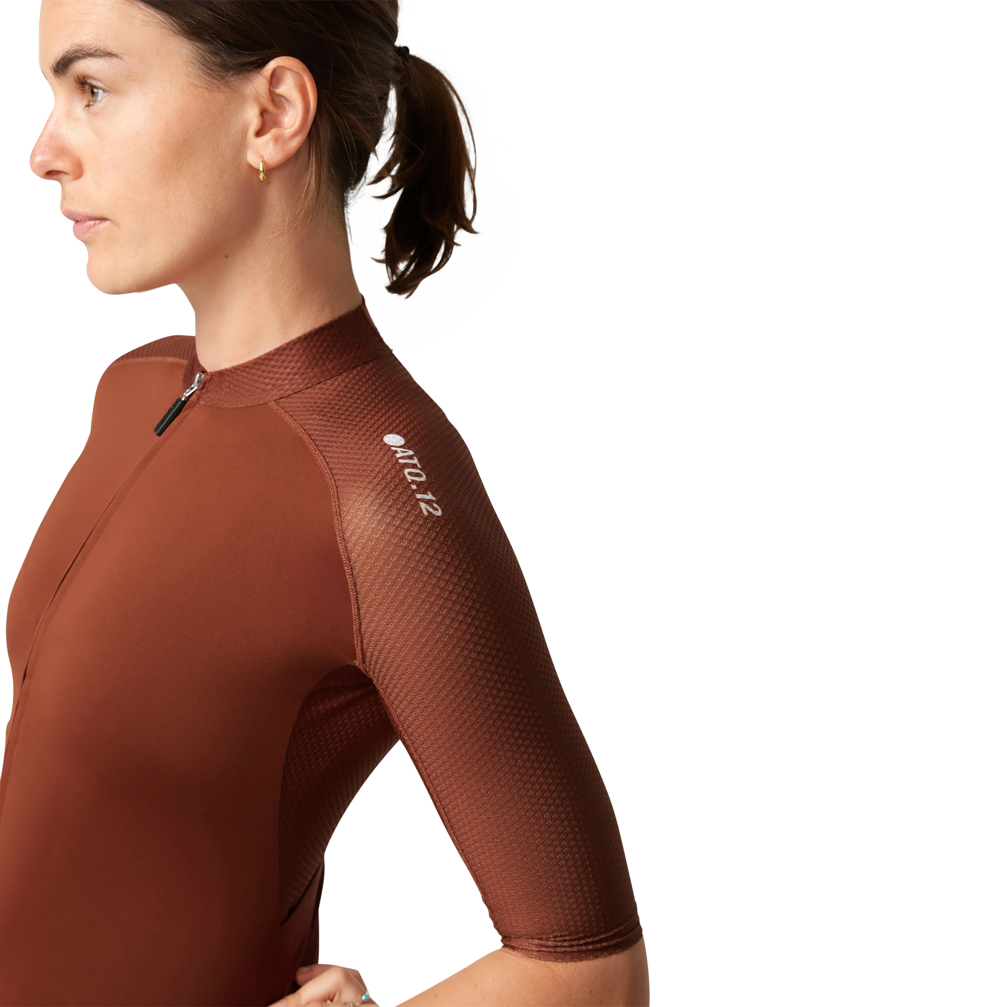 Attaquer Womens All Day Jersey Burnt Orange
