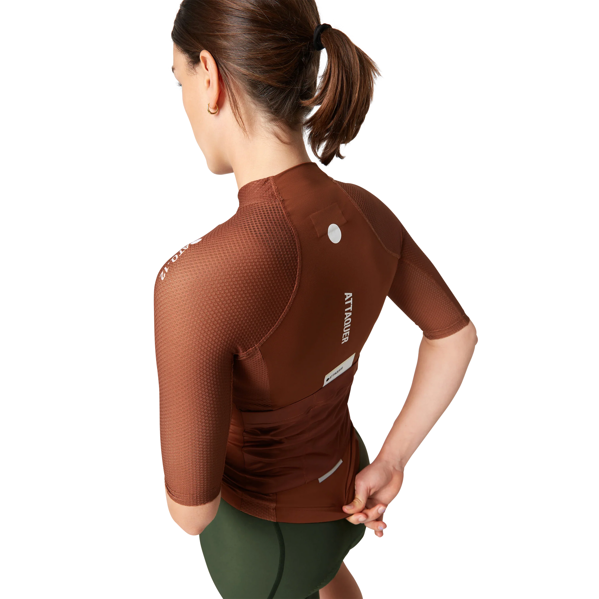 Attaquer Womens All Day Jersey Burnt Orange
