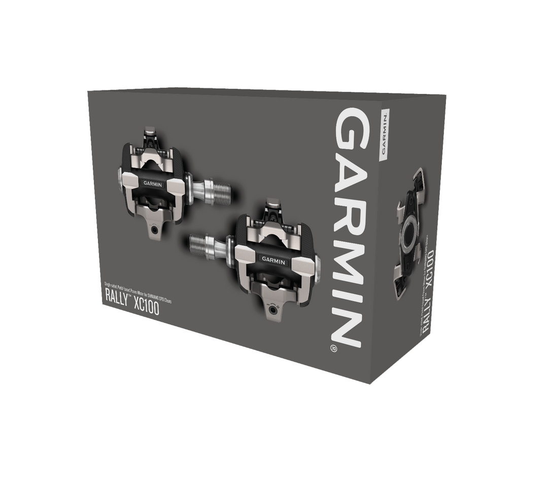 Garmin Rally XC100  Single-Sided Power Meter Pedals (SPD)