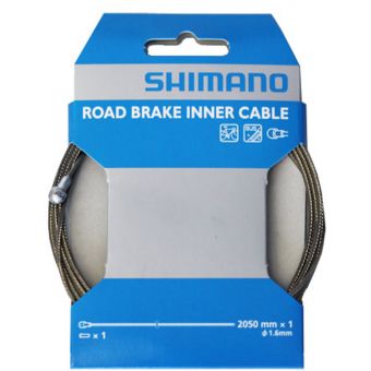 BRAKE CABLE - ROAD 1.6mmx2050mm STAINLESS