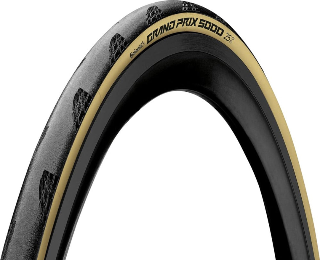 Continental Grand Prix GP5000 Clincher Tyre - Cream