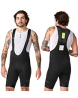 Attaquer All Day Bib Short Black/Tonal