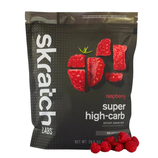 Skratch Labs Super High Carb Drink Mix Raspberry 840g