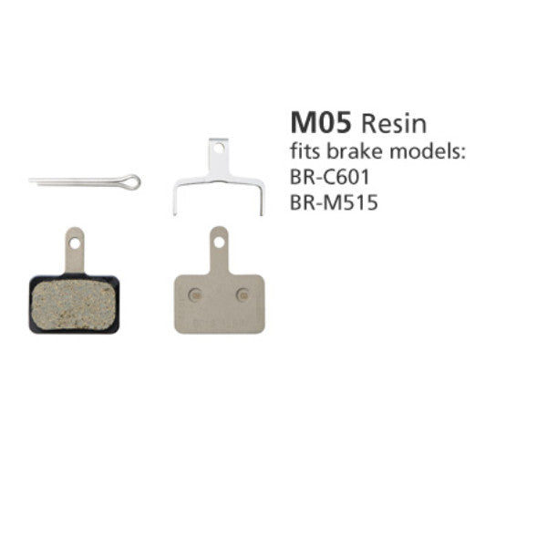 Shimano M515 Resin Disc Brake Pads (M05)