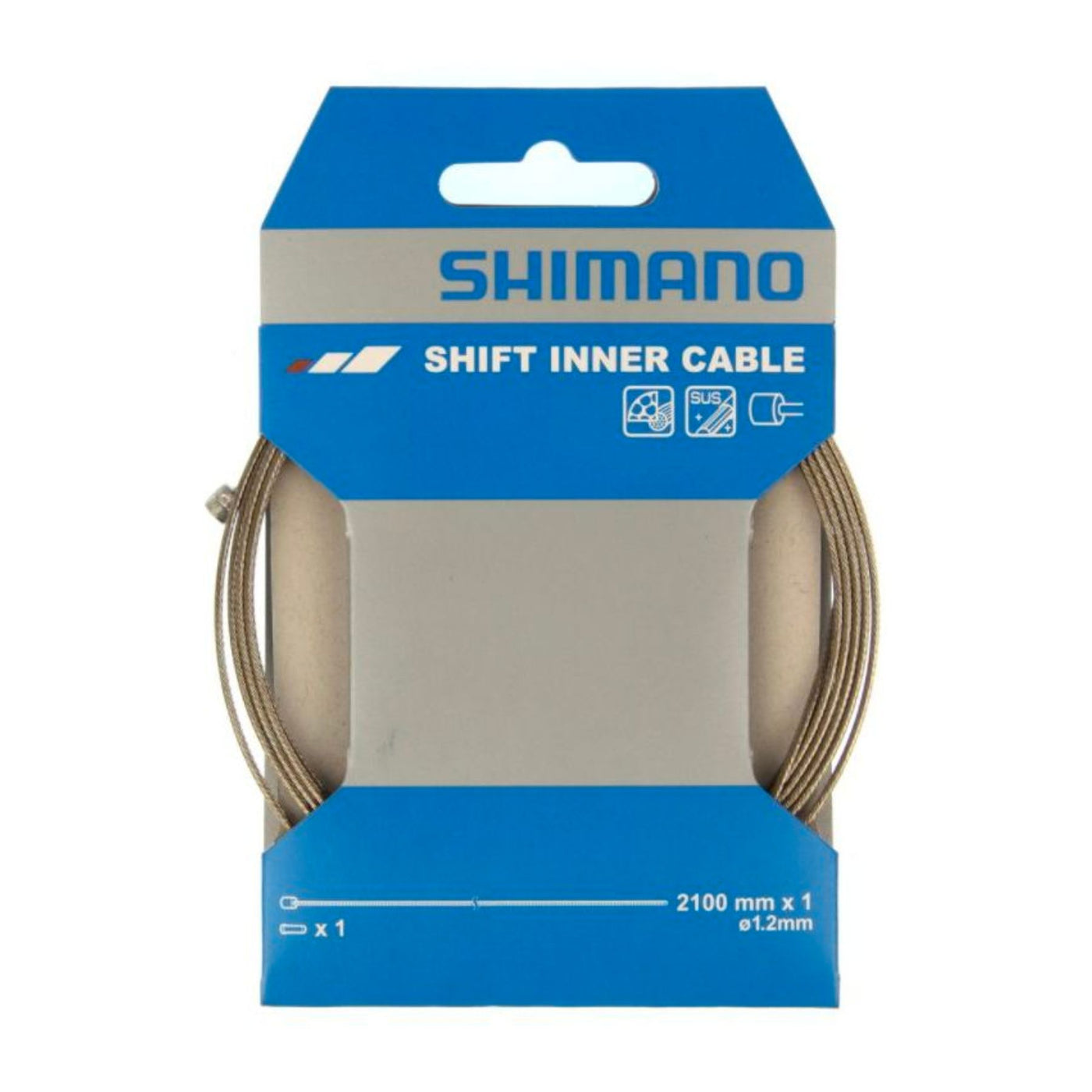 Shimano Stainless Steel 1.2mm Shifter Cable - Embassy Cycling