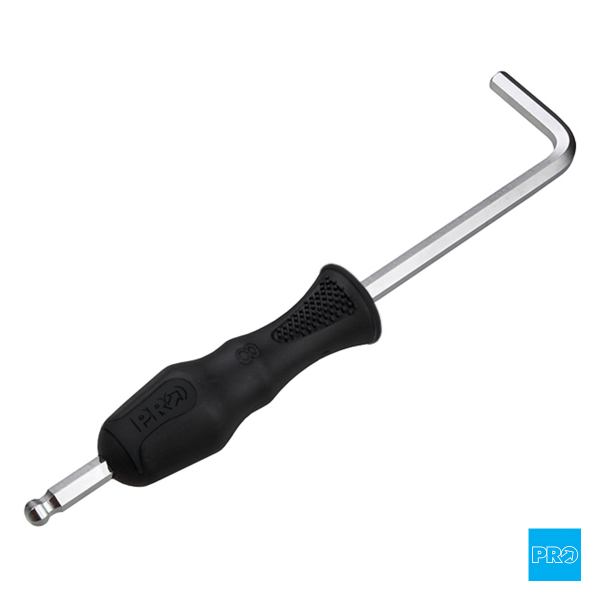 PRO TOOL - PEDAL WRENCH 8mm HEX BLACK - Embassy Cycling