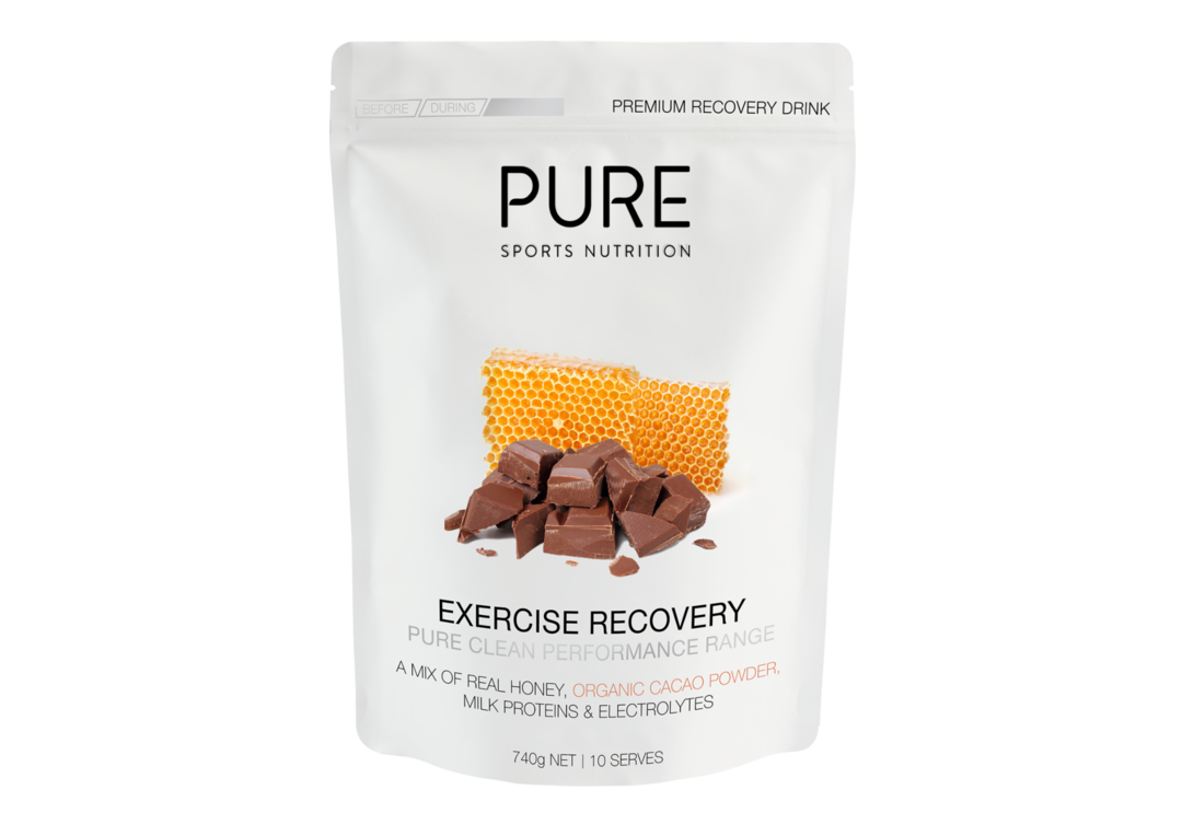 PURE Exercise Recovery 740g  Choc Manuka
