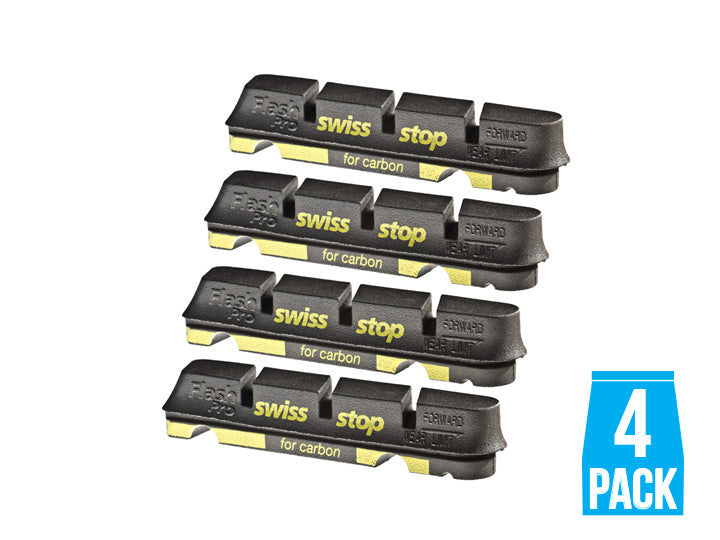 SWISSSTOP PAD RIM FLASH PRO PRINCE SHIMANO CARBON - Embassy Cycling